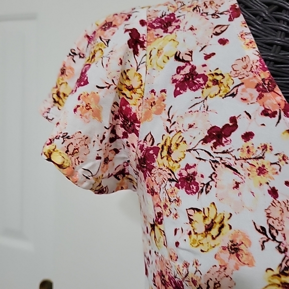 True Craft Dress Bo-ho Size S Floral EUC - Picture 5 of 11